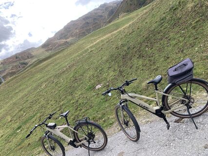 Photo de Christina Petzold le long du parcours