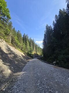 Photo de Anja Carraß le long du parcours