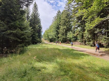 Foto de Lena Eder a lo largo del recorrido