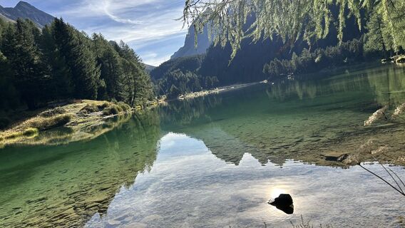 Foto von Rolf Limacher entlang der Tour