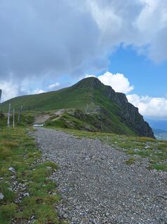 Foto von Dagmar Hofer entlang der Tour