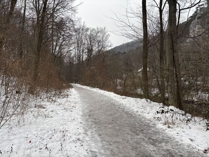 Foto von Georg Tertsch entlang der Tour