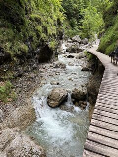 Foto von Veronika Schulte entlang der Tour