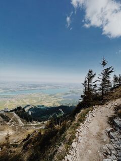 Foto von Caro Frey entlang der Tour