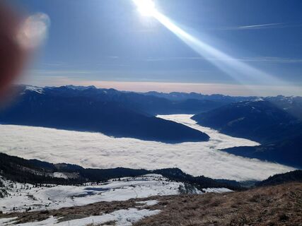Fotografia z Gabi Klammer na trase