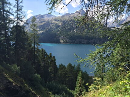 Aussicht auf den Silvaplanersee