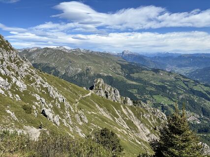 Foto von Angelo Austoni entlang der Tour