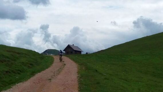 Kurz vor der Dürrieglalm