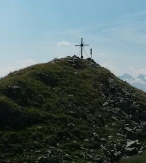 am Gipfel des Frühmessers
