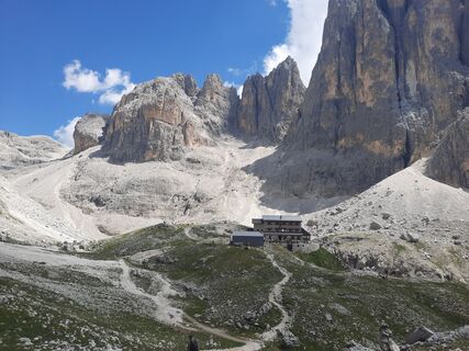 Foto von Susi Stütz entlang der Tour