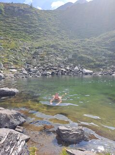 Photo de Magnus Moser le long du parcours
