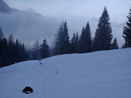 Fotografia z Luca Sangiorgio na trase