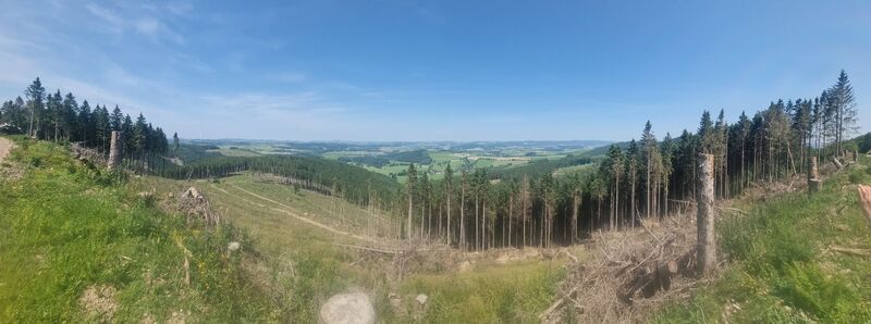Foto von Volker Wagener entlang der Tour
