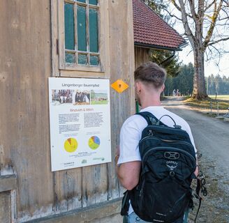 Informationstafel - Längenberger Bauernpfad