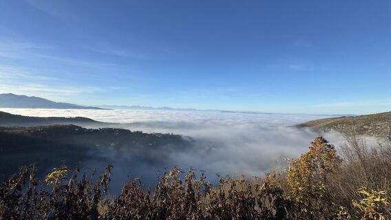 Foto von Sefer Hasani entlang der Tour