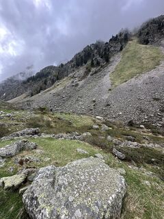 Photo de Elie Duffas le long du parcours