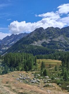 Photo de Claudio Dainese le long du parcours