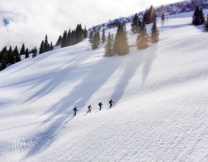 Chrüz - Idealer Gipfel für Einsteiger im Skitouren-Eldorado St. Antönien