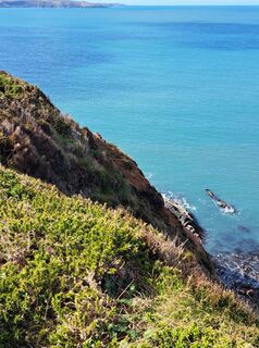 Foto de Peter Zafiropulo a lo largo del recorrido