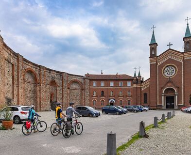 Castellamonte – Der Kreisverkehr
