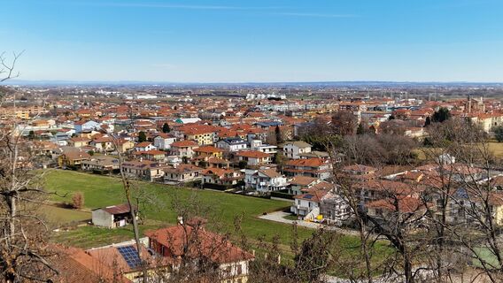 Foto von Fabrizi Mellano entlang der Tour