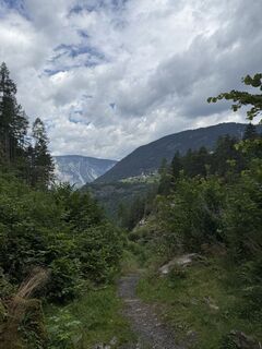 Foto von Lea Ortmann entlang der Tour