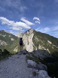 Foto von Anne Kathrin Winter entlang der Tour