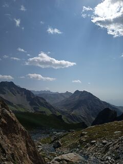 Foto von Aner entlang der Tour