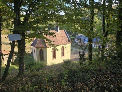 Zdjęcie z Michel Kennel wzdłuż trasy