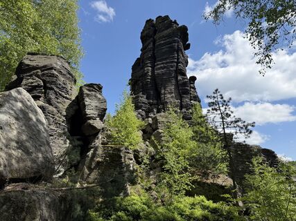 Foto von Norbert Herbig entlang der Tour