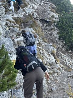 Foto von Maximilian Klammer entlang der Tour