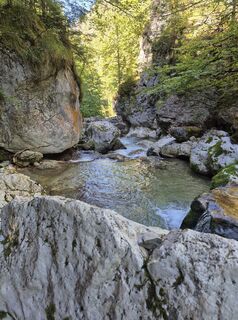 Foto von H Unterdechler entlang der Tour