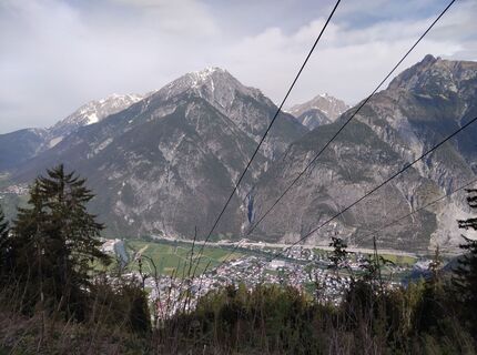 Photo de Bettina Girardelli le long du parcours
