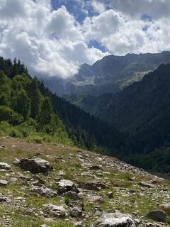 Photo de Marco Angelo Bongini le long du parcours