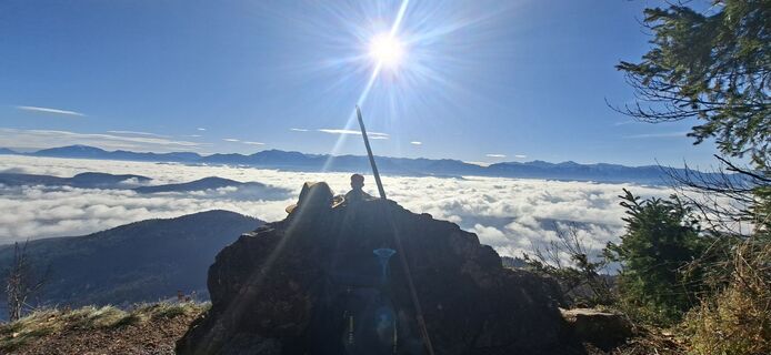 Foto von Mario Thomaschütz entlang der Tour