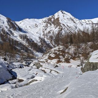 Unterer Teil der Strecke