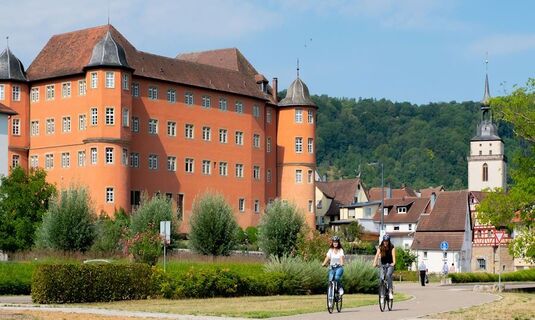 Kreisstadt Künzelsau mit Schloss