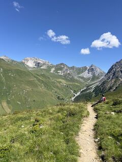 Foto von Marco Allemann entlang der Tour