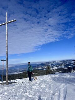 Foto von Maria Metzler entlang der Tour