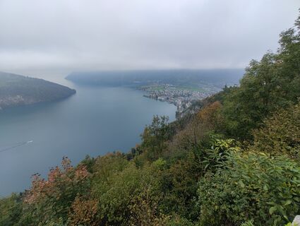 Foto von Philipp Lötscher entlang der Tour