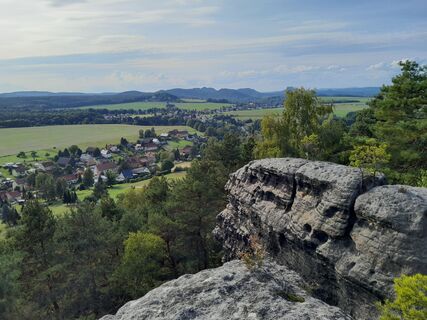 Foto von Olaf entlang der Tour
