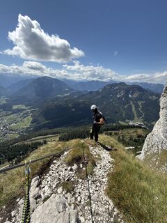 Foto von Nando entlang der Tour