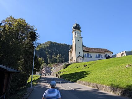 Foto von Mark Neill entlang der Tour