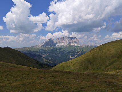 Foto de Lodovica Vecchi a lo largo del recorrido