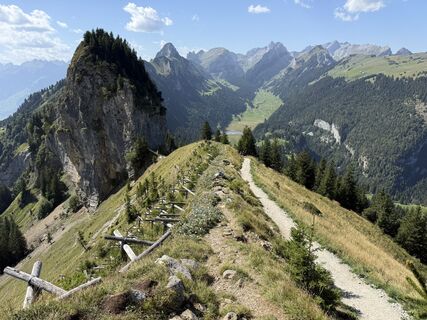 Photo de Daniel Herz le long du parcours
