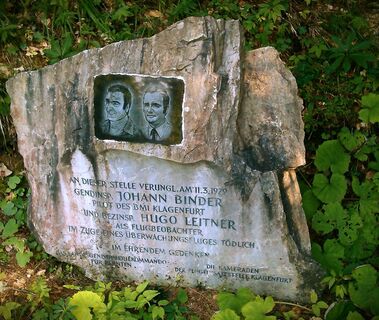 Gedenkstätte am Weg zur Rjautza im Bodental