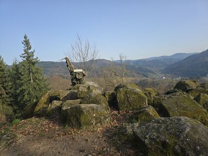 Foto von Michel Kennel entlang der Tour