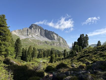 Foto von Josh entlang der Tour
