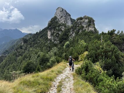 Foto de Stefano “Iddo” a lo largo del recorrido