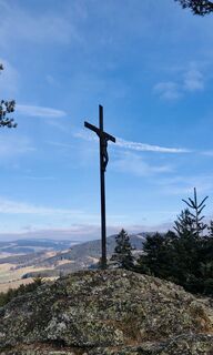 Zdjęcie z Manuela Barth wzdłuż trasy